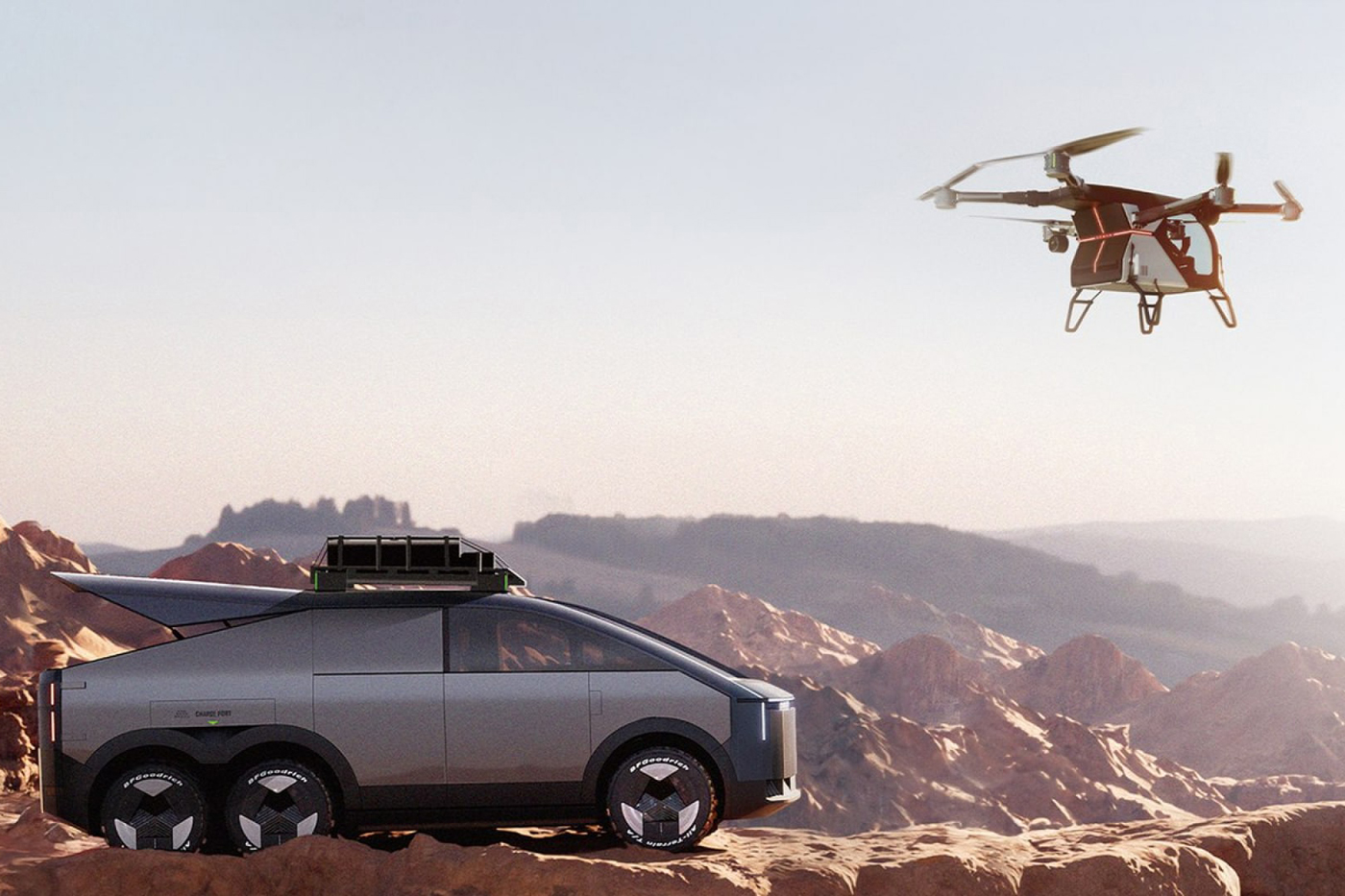 Modularni eVTOL leteći automobil u Kini: Može voziti i leteti kao prava mašina